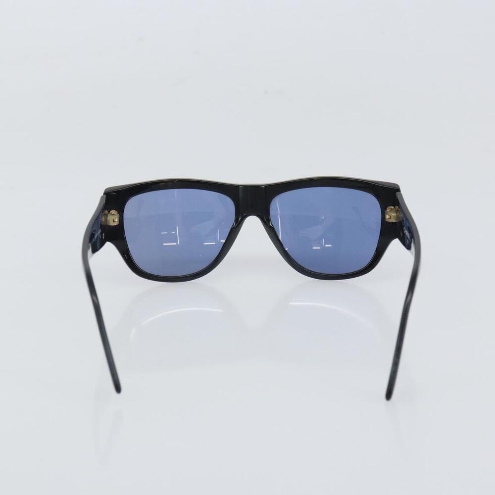 CHANEL COCO Mark Sunglasses plastic Black CC Auth BA9291 - Picture 3 of 11